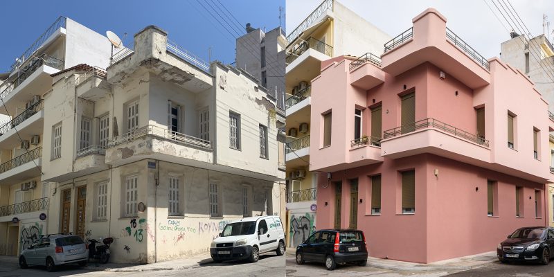 TWO STOREY RESIDENTIAL BUILDING, OLD TOWN, PATRAS (2022)